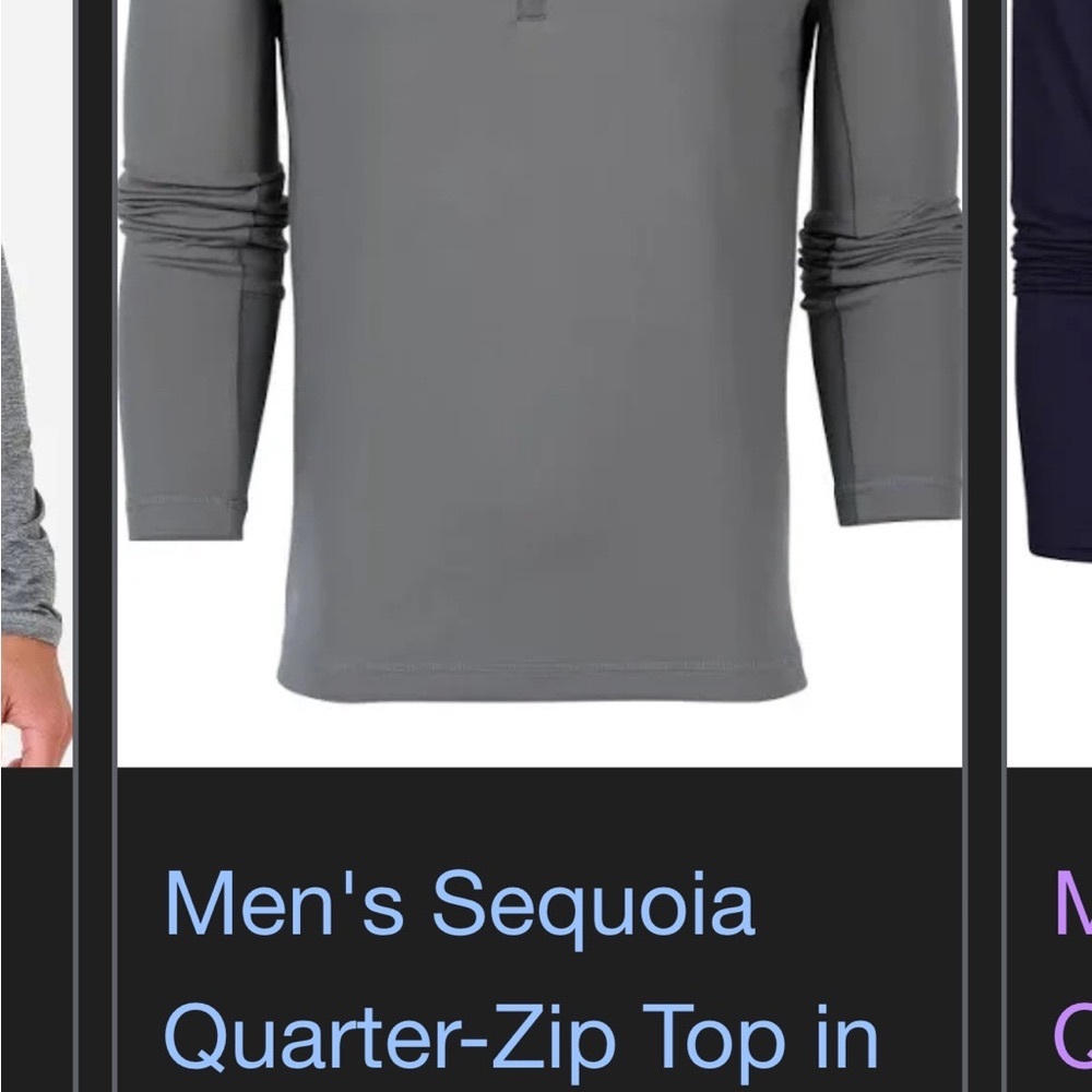 Greyson Gray Quarter-Zip Sweatshirt